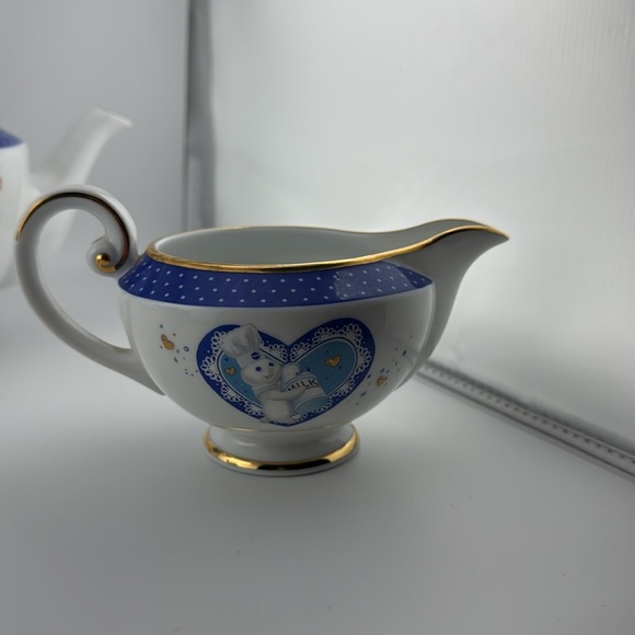 VTG 2003 The Pillsbury Doughboy Danbury Mint Porcelain Tea Set 5 pc Set - Picture 6 of 16